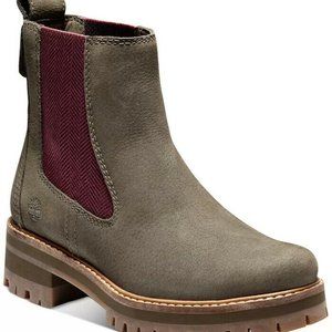 Timberland Courmayeur Valley Chelsea Olive Ankle Short Boots Shoes Multi Size
